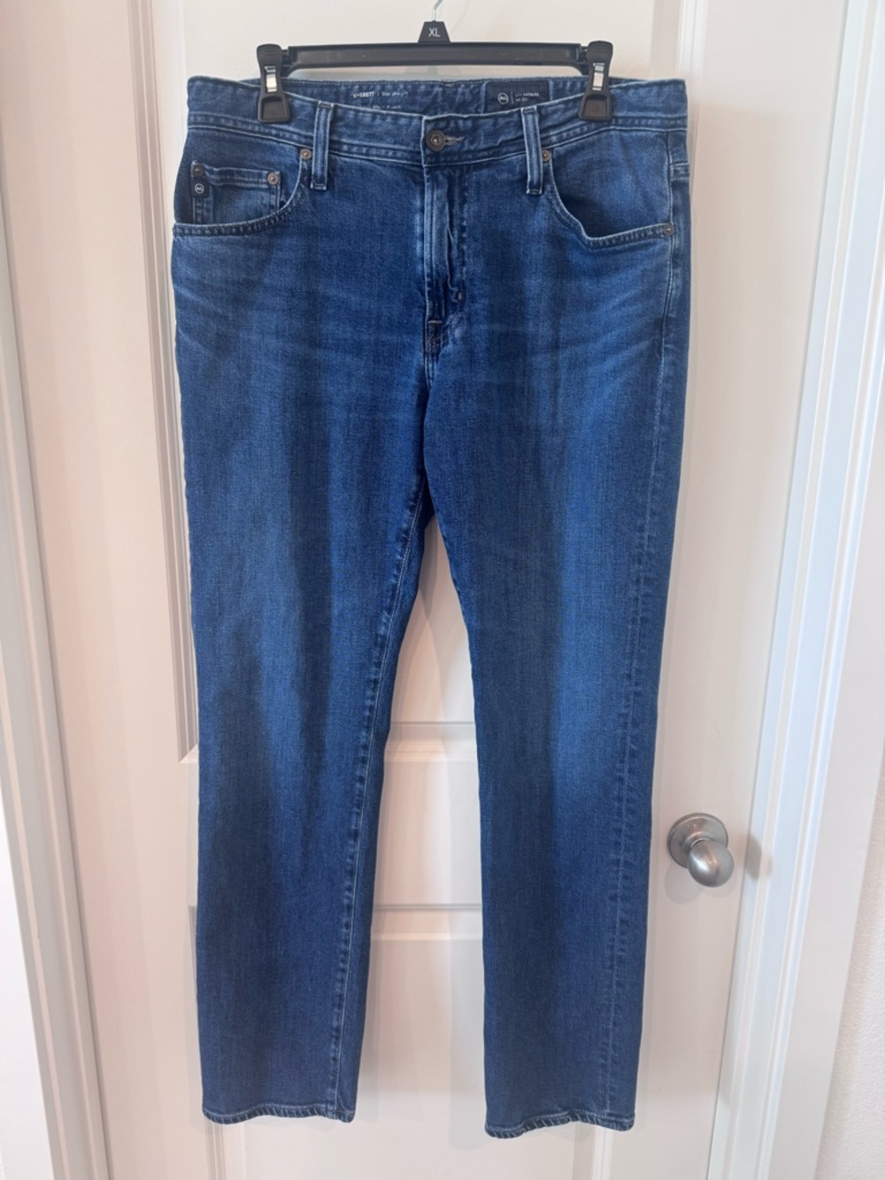 Ag Adriano Goldschmied Men's Everett Straight Jeans 33x32